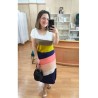VESTIDO PUNTO ESTAMPADO