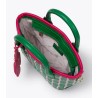 BOLSO BLOOM VERDE Y FUCSIA