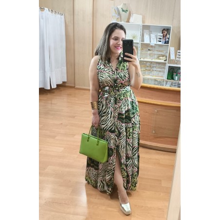 VESTIDO CAMISERO ANIMAL PRINT