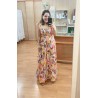 VESTIDO LARGO MULTICOLOR