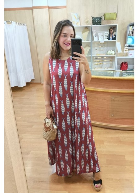 VESTIDO SARDINAS ROSA