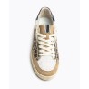 ZAPATILLAS ANIMAL PRINT DORADO