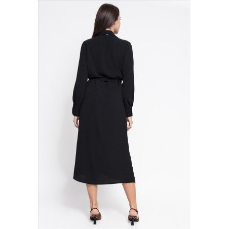 VESTIDO CAMISERO NEGRO