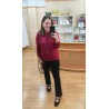 PANTALÓN VAQUERO FLARE NEGRO