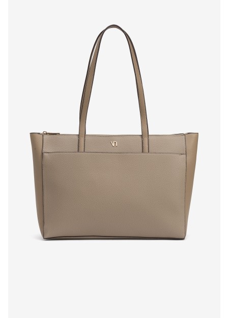 BOLSO SHOPPER CAMEL