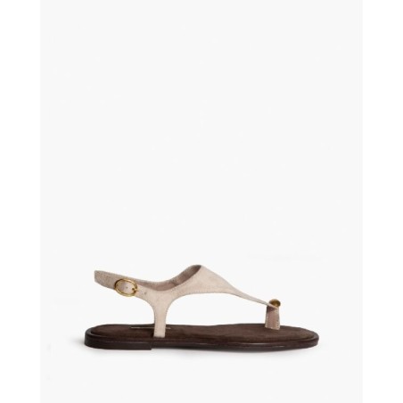 SANDALIA CRETA BEIG