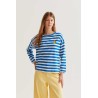 CAMISETA RAYAS AZULES