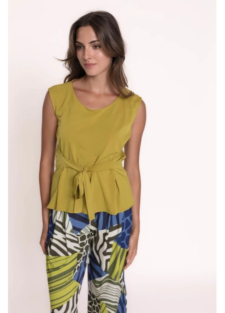 BLUSA GINEBRA AGUACATE