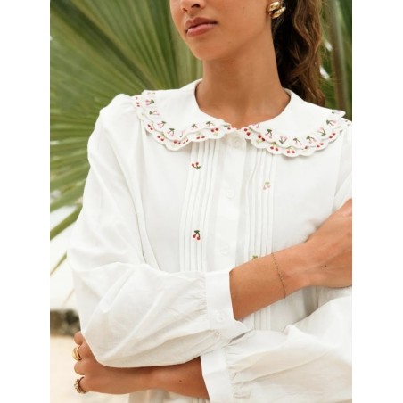 CAMISA ESTAMPADA DE CEREZAS