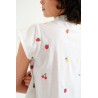 CAMISA BORDADA FRUTAS