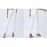 PANTALÓN VAQUERO FLARE BLANCO