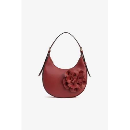 BOLSO FLOR ROJO