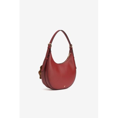 BOLSO FLOR ROJO