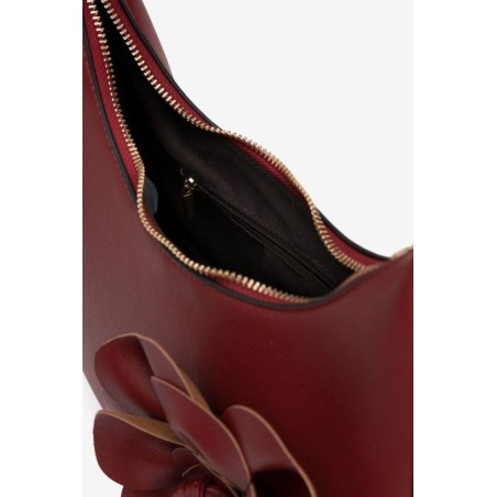 BOLSO FLOR ROJO