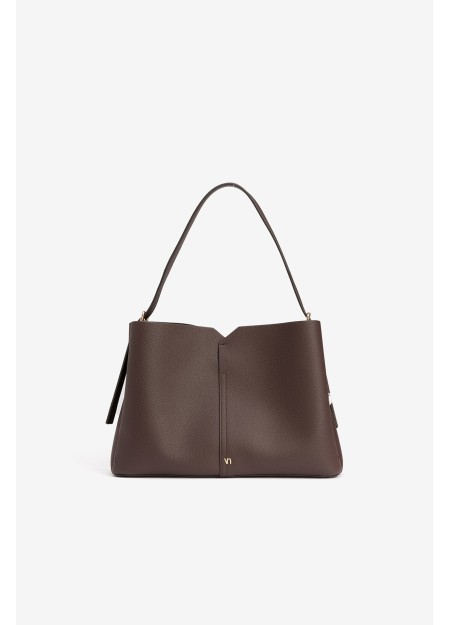 BOLSO CITY  MARRÓN CHOCOLATE