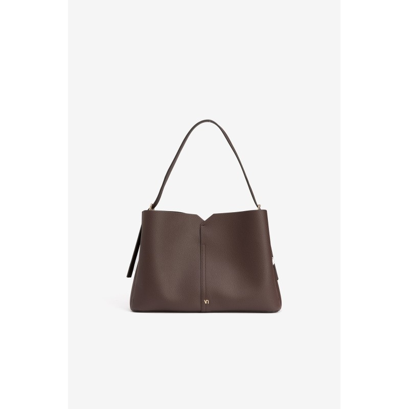 BOLSO CITY  MARRÓN CHOCOLATE