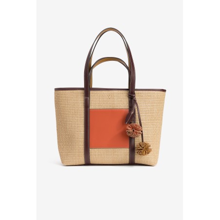 BOLSO SHOPPER RAFIA
