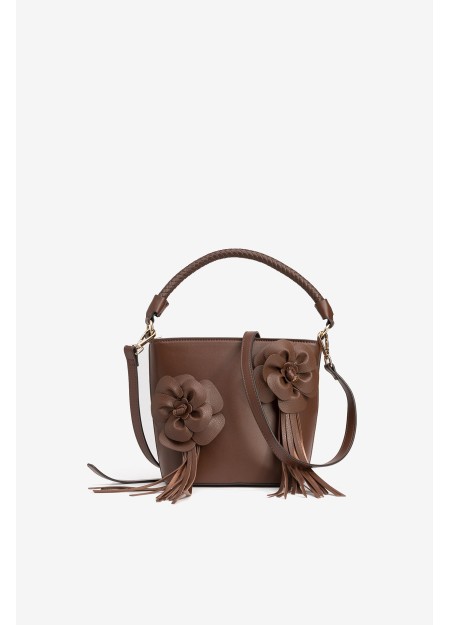 BOLSO BOMBONERA CHOCOLATE