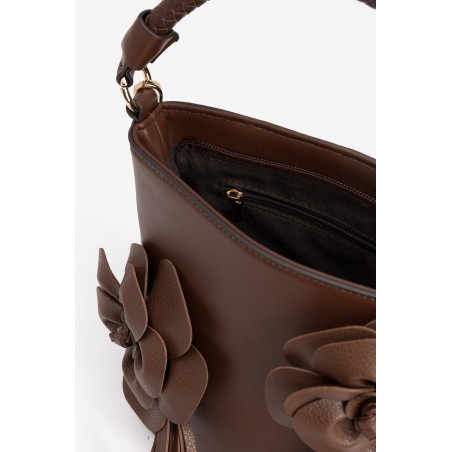 BOLSO BOMBONERA CHOCOLATE