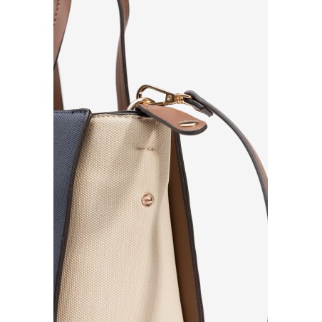 BOLSO CITY COMBINADO CON AZUL