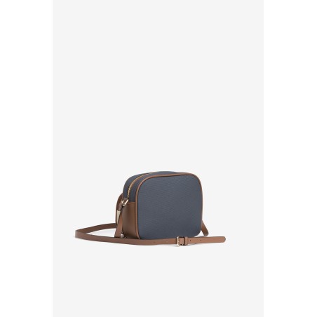 BOLSO BANDOLERA COMBINADO AZUL