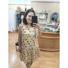 VESTIDO CORTO ESTAMPADO TULIPANES