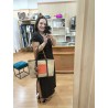 VESTIDO TACHAS CHOCOLATE