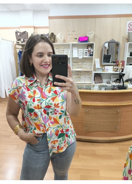 CAMISA ESTAMPADA LOTO
