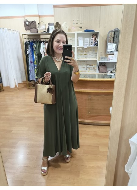 VESTIDO ETERNITY KAKI