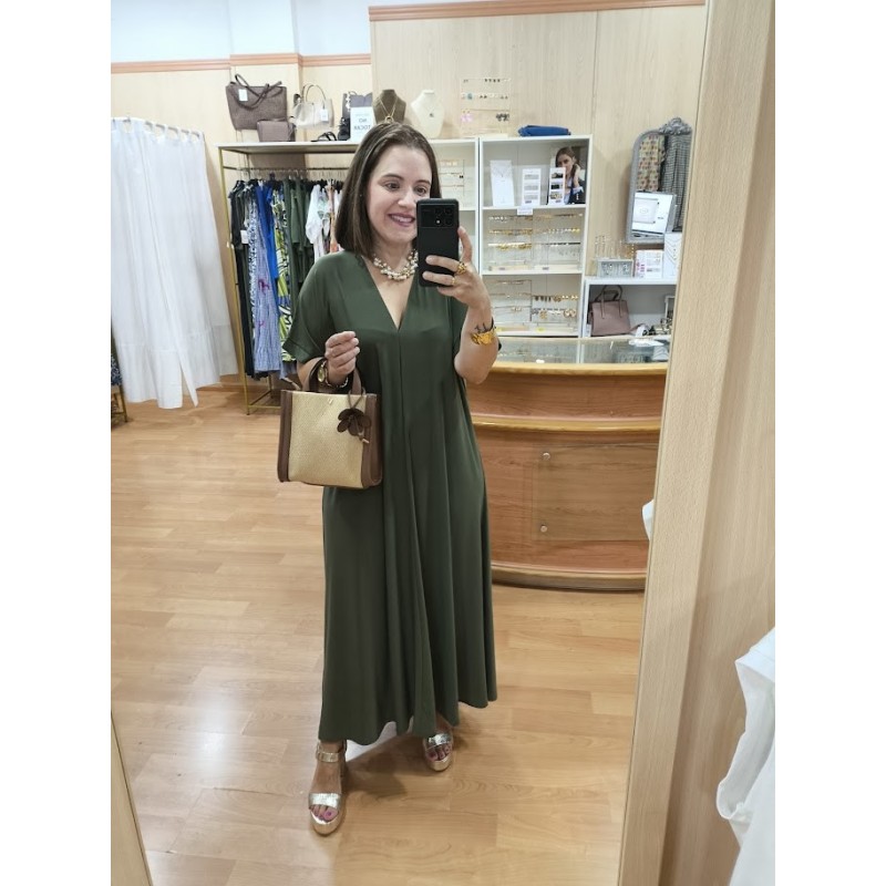 VESTIDO ETERNITY KAKI