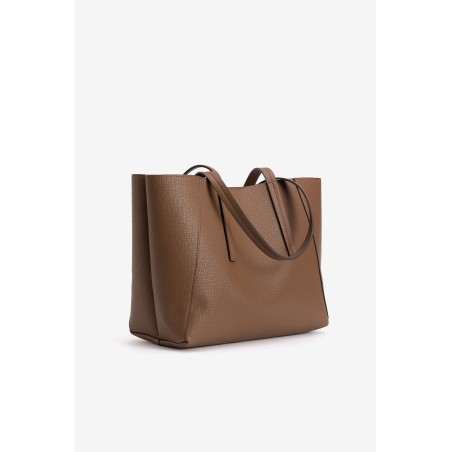 BOLSO SHOPPER MARRÓN