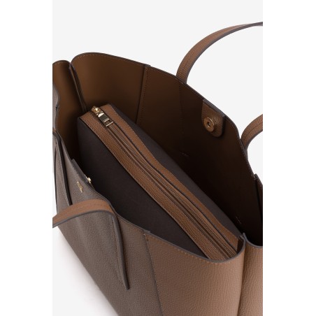 BOLSO SHOPPER MARRÓN