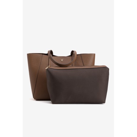 BOLSO SHOPPER MARRÓN