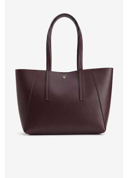 BOLSO SHOPPER BURDEOS