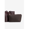 BOLSO SHOPPER BURDEOS