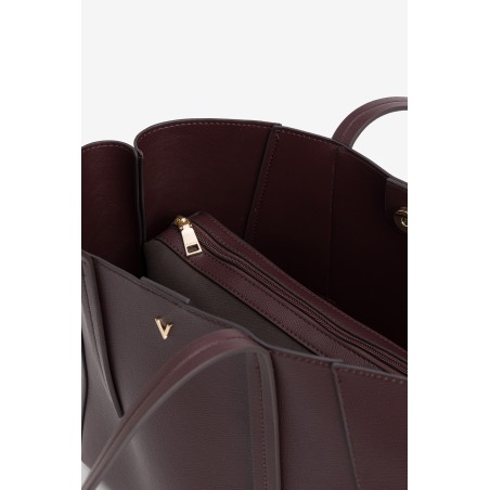 BOLSO SHOPPER BURDEOS