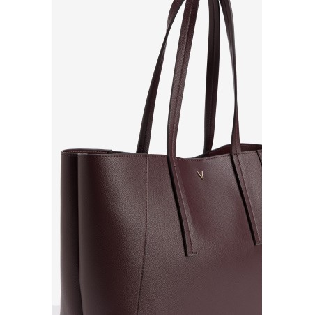 BOLSO SHOPPER BURDEOS