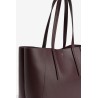 BOLSO SHOPPER BURDEOS
