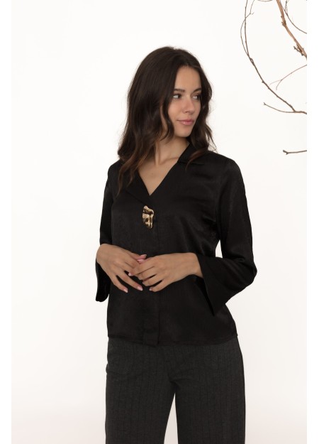 BLUSA JUNCAL NEGRA