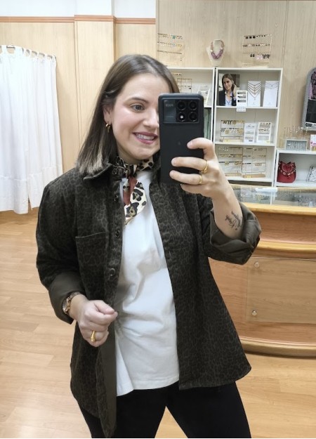 CAZADORA VAQUERA ANIMAL PRINT