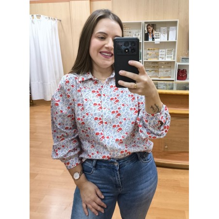 CAMISA ESTAMPADA DE FLORES
