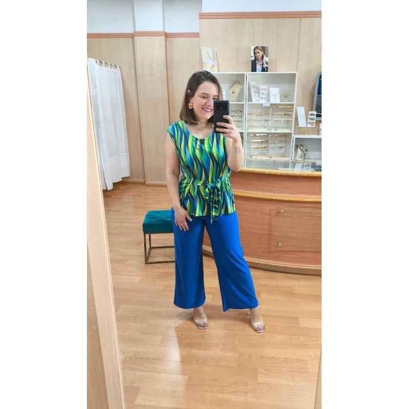 PANTALÓN AZUL KLEIN