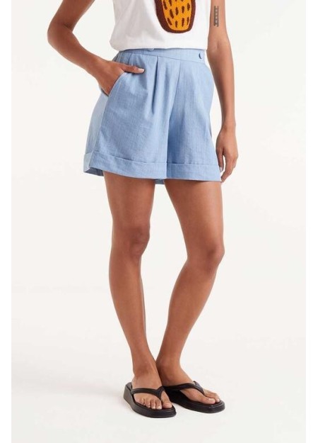 SHORT AZUL