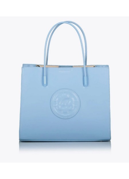 BOLSO MONOGRAM CELESTE