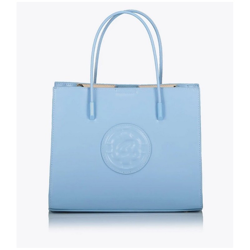 BOLSO MONOGRAM CELESTE